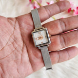 Coach New York White Dial Silver Milanese Strap Women Watch 14503697