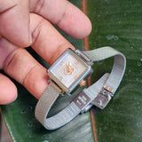 Coach New York White Dial Silver Milanese Strap Women Watch 14503697