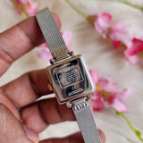 Coach New York White Dial Silver Milanese Strap Women Watch 14503697