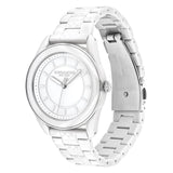 Coach New York Preston White Ceramic Strap Women Watch 14503771