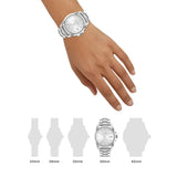 Coach New York Silver Dial & Stainless Steel Strap Women Watch 14503910