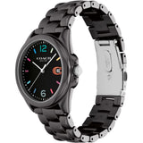 Coach New York Greyson Black Stainless Steel Strap Women Watch 14503927