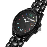 Coach New York Greyson Black Stainless Steel Strap Women Watch 14503927