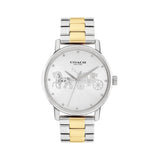 Coach New York Silver Dial And Stainless Steel Strap Men Watch 14503943