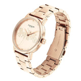 Coach New York Rose Gold Stainless Steel Strap Women Watch 14503945