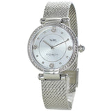 Coach New York Silver Dial Stainless Steel Strap Women Watch 14503995