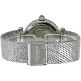 Coach New York Silver Dial Stainless Steel Strap Women Watch 14503995