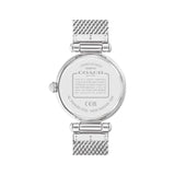Coach New York Silver Dial Stainless Steel Strap Women Watch 14503995