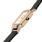 Coach New York Cadie Black Leather Strap Women Watch 14504027