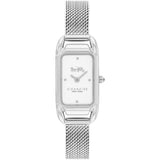 Coach New York White Dial Silver Milanese Strap Women Watch 14504032