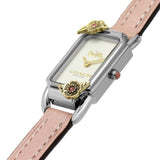 Coach New York Cadie Pink Leather Strap Women Watch 14504037
