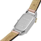 Coach New York Cadie Pink Leather Strap Women Watch 14504037