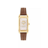 Coach New York White Dial Brown Leather Strap Women Watch 14504038