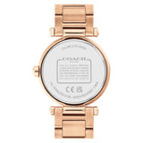 Coach New York Silver Dial Rose Gold Stainless Steel Strap Women Watch 14504047