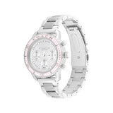 Coach New York Chronograph Silver Stainless Steel Strap Women Watch 14504050