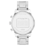 Coach New York Chronograph Silver Stainless Steel Strap Women Watch 14504050