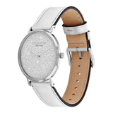Coach New York Perry Silver Dial Leather Strap Women Watch 14504076