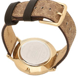 Coach New York Gold Dial Leather Strap Women Watch 14504086