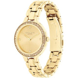 Coach New York Chelsea Gold Dial Stainless Steel Strap Women Watch 14504125
