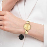 Coach New York Chelsea Gold Dial Stainless Steel Strap Women Watch 14504125