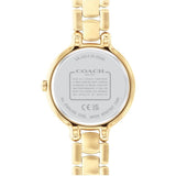 Coach New York Chelsea Gold Dial Stainless Steel Strap Women Watch 14504125