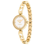 Coach New York White Dial Gold Stainless Steel Strap Women Watch 14504129