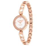 Coach New York White Dial Rose Gold Strap Women Watch 14504130
