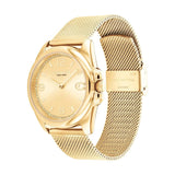 Coach New York Greyson Gold Dial Milanese Strap Women Watch 14504144