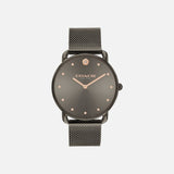 COACH ELLIOT GRAY STEEL MESH BRACELET WATCH 14504210