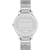 Coach New York Chelsea Silver Milanese Strap Women Watch 14504216