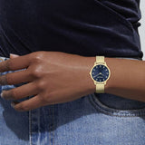 Coach New York Chelsea Gold Milanese Strap Women Watch 14504218