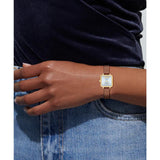 Coach New York Silver Dial Brown Leather Strap Women Watch 14504231