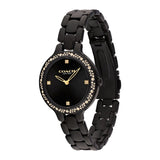 COACH CHELSEA BLACK STEEL WATCH 14504352