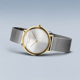 Bering Ultra Slim Silver Dial & Milanese Strap Women Watch 15729-010