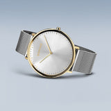 Bering Classic Silver Dial Milanese Strap Women Watch 15739-010