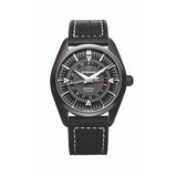 Eterna Kontiki Black Leather Strap Men Watch 1598.43.41.1306