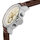 Invicta S1 Rally Brown Leather Strap Men's Watch - Chronograph | 16010