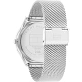 Tommy Hilfiger White Dial Silver Milanese Strap Men Watch 1710512