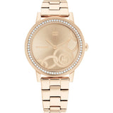 Tommy Hilfiger Rose Gold Dial Stainless Steel Strap Women Watch 1782436