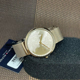 Tommy Hilfiger Gold Dial Milanese Strap Women Watch 1782471