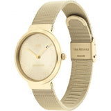 Tommy Hilfiger Gold Dial Milanese Strap Women Watch 1782487