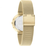 Tommy Hilfiger Gold Dial Milanese Strap Women Watch 1782487