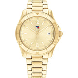 Tommy Hilfiger Gold Dial Stainless Steel Strap Women Watch 1782513