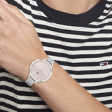 Tommy Hilfiger Blush Pink Dial Silver Milanese Strap Women Watch 1782578