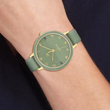 Tommy Hilfiger Florence Green Dial & Leather Strap Women Watch 1782583