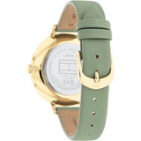 Tommy Hilfiger Florence Green Dial & Leather Strap Women Watch 1782583