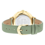 Tommy Hilfiger Florence Green Dial & Leather Strap Women Watch 1782583