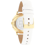 Tommy Hilfiger White Dial & Leather Strap Women Watch 1782605