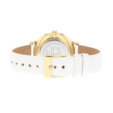 Tommy Hilfiger White Dial & Leather Strap Women Watch 1782605