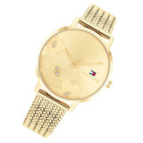 Tommy Hilfiger Gold Dial Milanese Strap Women Watch 1782606
